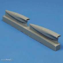 Quickboost QB48 028 - 1:48 F-8 Crusader air cooling scoops für Hasegawa Bausatz