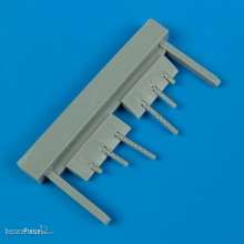 Quickboost QB48 190 - 1:48 F6F-3 Hellcat gun barrels - late für Eduard Bausatz