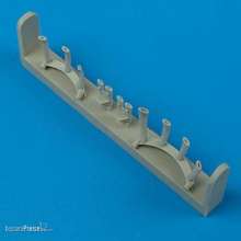 Quickboost QB48 230 - 1:48 A6M5a zero exhaust for Tamiya kit