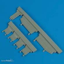 Quickboost QB48 365 - 1:48 Fw Ta 154 undercarriage covers (DRA/REV)