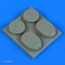 Quickboost QB49 100 - 1:48 Su-25 Frogfoot FOD covers