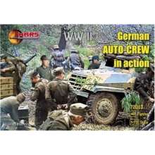 Mars Figures MS72013 - 1:72 WWII German auto-crew in action