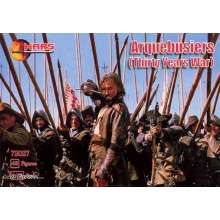 Mars Figures MS72027 - 1:72 Arquebusiers, 30 years war