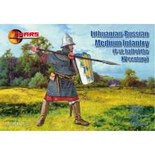 Mars Figures MS72061 - 1:72 Lithuanian-Russian medium infantry