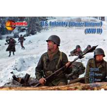 Mars Figures MS72124 - 1:72 WWII U.S. Infantry (Winter Uniform)