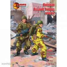 Mars Figures MS32026 - 1:32 WWII Russian Assault Troops