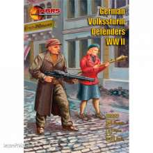 Mars Figures MS32027 - 1:32 WWII German Volkssturm Defenders