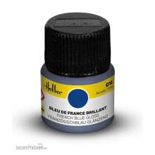 Heller 9014 - Peinture Acrylic 014 bleu de france brillant