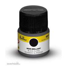 Heller 9021 - Peinture Acrylic 021 noir brillant