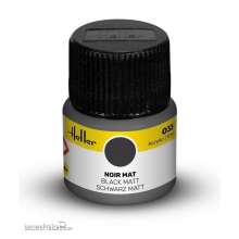 Heller 9033 - Peinture Acrylic 033 noir mat