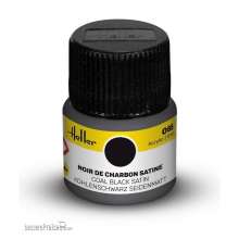 Heller 9085 - Peinture Acrylic 085 noir de charbon satine