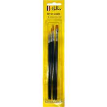 Heller 9901 - BLISTER PINCEAUX N° 3/0-3-6-10