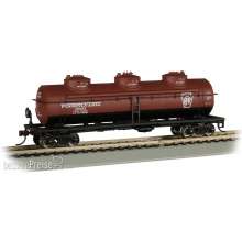 Bachmann 17108 - Pennsylvania #498647 - 40 Three Dome Tank Car (HO)