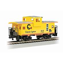 Bachmann 17709 - Chessie® - Yellow - 36 Wide-Vision Caboose (HO Scale)