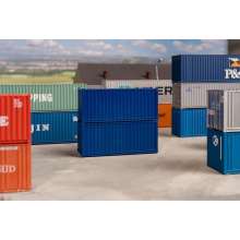 Faller 182054 - 20 Container, blau, 2er-Set