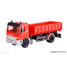 Kibri 18249 - Spur H0 Feuerwehr Actros 2achs mit Abrollsystem