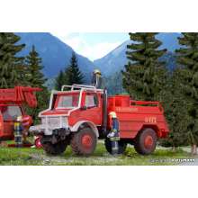 Kibri 18270 - Spur H0 Feuerwehr UNIMOG Waldbrandlöschfahrzeug