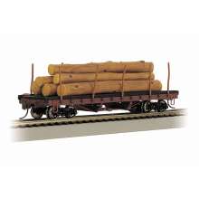 Bachmann 18332 - ACF 40 Log Car - 1906-1935 Version (HO Scale)