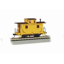 Bachmann 18403 - Durango & Silverton - Yellow - Bobber Cabooses (HO Scale)