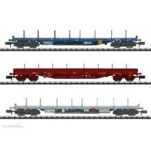 Trix T18723 - Flachwagen-Set Bauart Rnss