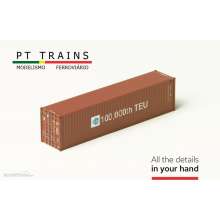 PT Trains 190004 - Container 40’HC BLUESKY (BSIU9199966) 100,000th TEU