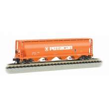 Bachmann 19157 - Potacan - 4 Bay Cylindrical Grain Hopper