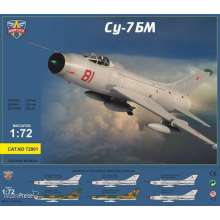 Modelsvit MSVIT72001 - Sukhoi Su-7BM Soviet fighter-bomber,Re-r in 1:72