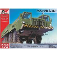 Modelsvit AAM7225 - 1:72 MAZ-543 Heavy artillery truck (incl. rubber tires)