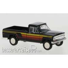 Brekina 19811 - Jeep Gladiator B, schwarz/rot, Honcho, 1968