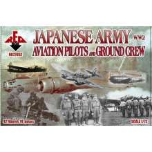 Red Box RB72052 - WW2 Japanese Army Aviation pilots a.grcr in 1:72