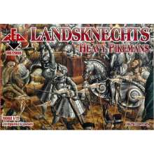 Red Box RB72068 - Landknechts (Heavy pikemen), 16th centur in 1:72