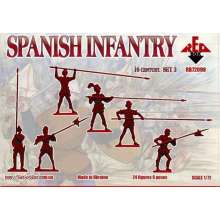 Red Box RB72098 - Spanish infantry(Pike),16th century,set3 in 1:72