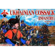 Red Box RB72116 - Ukrainian Cossack(infantry)16 cent.Set3 in 1:72