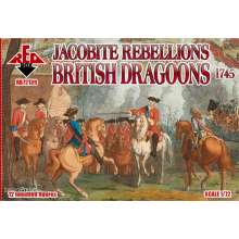 Red Box RB72139 - 1:72 Jacobite Rebellion. British dragoons 1745