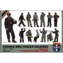 Orion ORI72047 - WWII German panzer soldiers, set 2 in 1:72