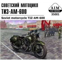 AIM -Fan Modell AIM35001 - 1:35 TIZ-AM-600 Soviet motorcycle