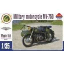 AIM -Fan Modell AIM35003 - 1:35 MV-750 Soviet military motocycle with sidecar