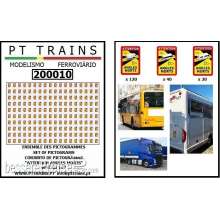 PT Trains 200010 - Set Wasserdecals Piktogramme toter Winkel