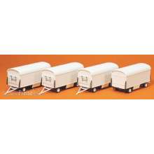 Preiser 20006 - HO 4 Packwagen