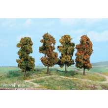 Heki 2002 - 4 Herbstbäume 11 cm