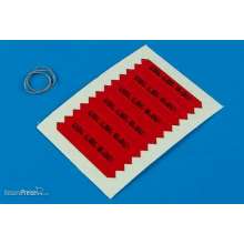 Aerobonus 320.011 - 1:32 Remove before flight flags -IDF- black l