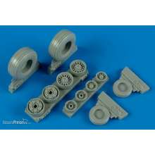 Wheelliant 148.005 - 1:48 F-14B/D Tomcat weighted wheels (HAS)