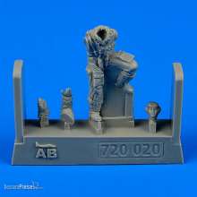 Aerobonus 720.02 - 1:72 German Luftwaffe Pilot WWII f.Bf 109 lat late version