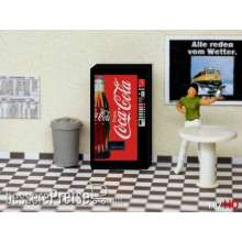Modellland 2011-8 - 1:87 Spur H0 Coca Cola Getränkeautomat