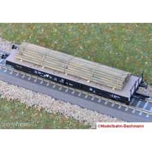 Modellbahn-Bachmann 2011731 - Stahlträger für Tillig, für den 6-achs. Schwerlastwagen Ssyms (Art.- Nr. 15611 u.ä.) Größe: 85 x 20 mm