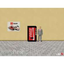 Modellland 2024-6 - 1:160 Spur N Coca Cola Getränkeautomat