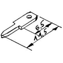 Weinert 2071 - Flachstecker pass.zu 2070 20St