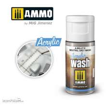 AMMO by MIG Jimenez A.MIG-0710 - ACRYLIC WASH Neutral Grey Wash