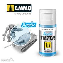 AMMO by MIG Jimenez A.MIG-0806 - ACRYLIC FILTER Sky Blue