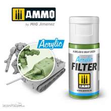 AMMO by MIG Jimenez A.MIG-0810 - ACRYLIC FILTER Bright Green